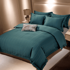 Svilanit set posteljnine Francesco, 200x200, modra