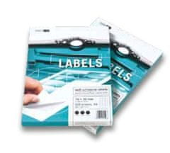Smart Europapier LINE Samolepilne etikete 100 listov (2 nalepki za CD 118 mm)
