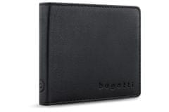 Bugatti Moška usnjena denarnica 49108101 Black