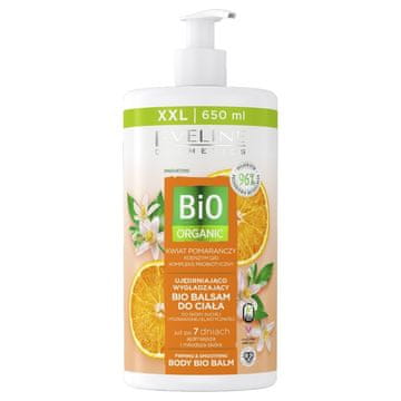 Eveline Eveline Bio Organic učvrstitveni in gladilni organski balzam za telo z vonjem pomarančnega cveta 650 ml