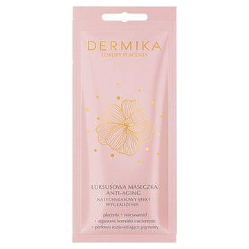 Dermika Dermika Luxury Placenta razkošna maska proti staranju - takojšen gladilni učinek 10 ml