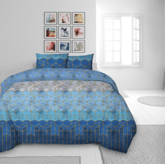 Svilanit posteljnina Talia Blue,140x200/50x70