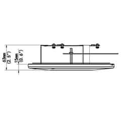 Uniview Adapter UNV s poglobljenim nastavkom za montažo ch. IPC323x v strop