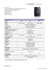 FORTRON FSP UPS FP 600, 600 VA / 360 W, interaktivni