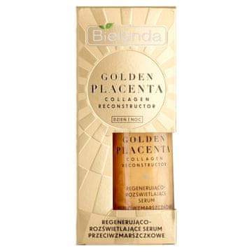 shumee Bielenda Golden Placenta regeneracijski in posvetljevalni serum proti gubam za dan in noč 30 g