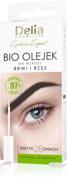 DELIA Delia Cosmetics Eyebrow Expert Bio olje za rast obrvi in trepalnic 1 kos.