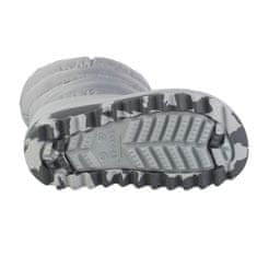 Crocs Snežni škornji srebrna 33 EU Classic Neo Puff Boot Kids