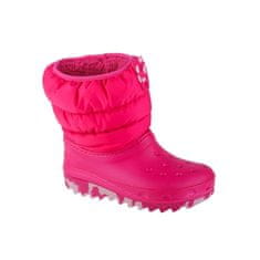 Crocs Snežni škornji roza 37 EU Classic Neo Puff JR