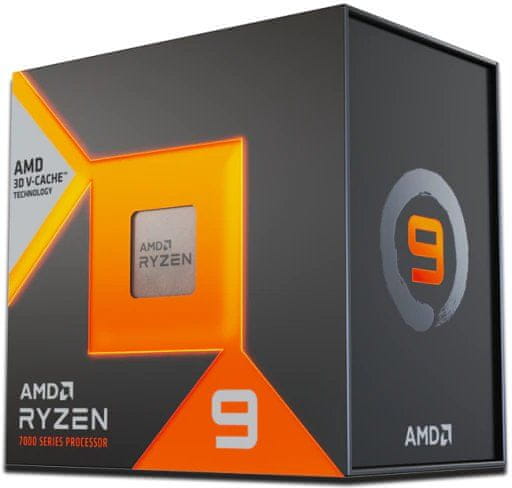 AMD Ryzen 9 7950X3D procesor, 16 jedrni, 32 niti, 4,2 GHz, 5,7 GHz Boost, brez hladilnika (100-100000908WOF)