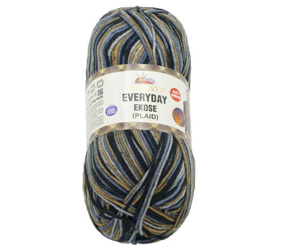 Himalaya EVERYDAY EKOSE - 200g / 330 m - modra, bež