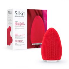 Silk'n Bright ščetka za čiščenje obraza, rdeča