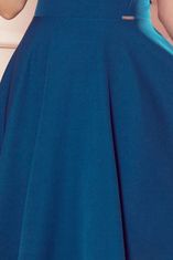 Numoco Ženska mini obleka Banbus morsko modra L