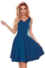 Numoco Ženska mini obleka Banbus morsko modra XXL