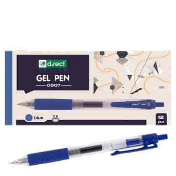 shumee D.rect GEL pisalo 0907 modro 12 kosov
