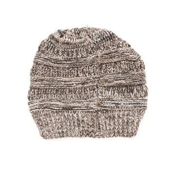 VivoVita PonyTail Beanie • topla kapa z odprtino za čop ali figo
