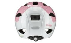 Uvex Style otroška kolesarska čelada, 50-54 cm, Butterfly Pink - odprta embalaža