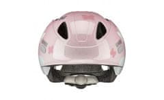 Uvex Style otroška kolesarska čelada, 50-54 cm, Butterfly Pink - odprta embalaža