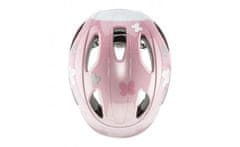 Uvex Style otroška kolesarska čelada, 50-54 cm, Butterfly Pink - odprta embalaža