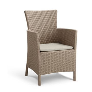 KETER Stol Iowa DC, kapučino, poškodovana embalaža