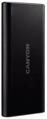 PB-106 micro USB/USB-C powerbank, 10000 mAh, črn (CNE-CPB1006B)