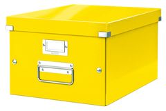 Leitz Univerzalna škatla Click&Store, velikost M (A4), rumena
