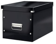 Leitz Click&Store kvadratna škatla, velikost L (A4), črna