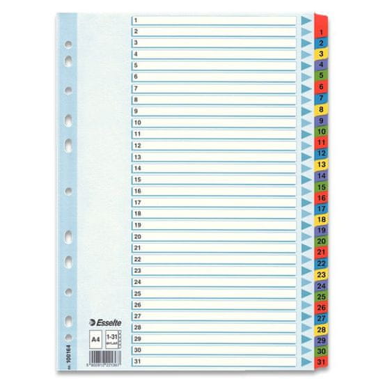 Esselte Mylar 1 - 31, 31 listov