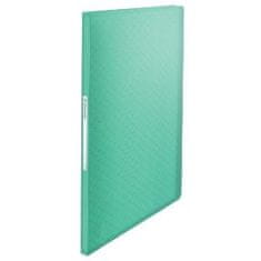 Esselte Mehka knjiga za kataloge Colour'Breeze, 40 žepov, sveže zelena