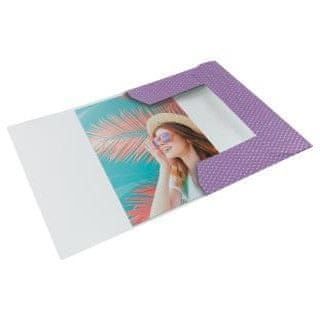 Esselte Colour'Breeze, karton, sivka