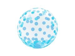 Aga4Kids Prozoren balon 45 cm Modre pike