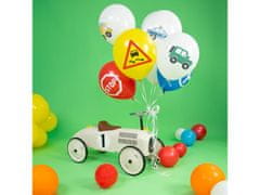 Aga4Kids Lateksni baloni Avto 30 cm 9 kosov