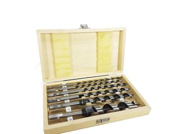 MAR-POL Spiralni svedri za les 6-25 mm, 230 mm, set 6 kosov M22350