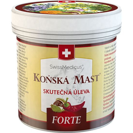 Konjsko mazilo Warming Forte 250ml