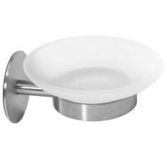 Tutumi Posode za milo NICKEL BRUSH INOX 322218