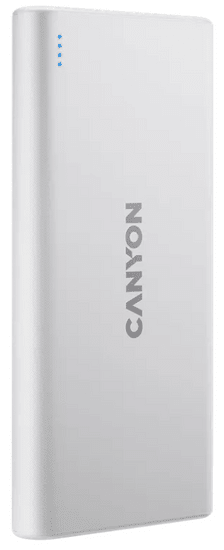 Canyon PB-108 prenosna baterija, 10000 mAh, bela (CNE-CPB1008W)