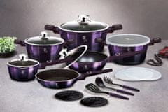 Berlingerhaus Globoka ponev s pokrovom 28 cm Purple Eclipse Collection BH-6632