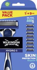 Wilkinson Sword HYDRO 5 Protection XXL brivnik + 9 nadomestnih glav