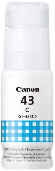 Canon GI43B črnilo, steklenička, za G540/G640, cian (4672C001AA)