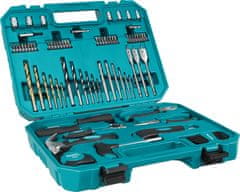 Makita E-15104 80-delni set ročnega orodja, nastavkov in svedrov