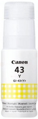 Canon GI43B črnilo, steklenička, za G540/G640, rumena (4689C001AA)
