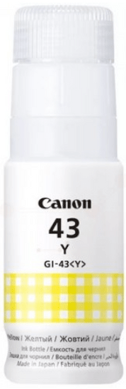 Canon GI43B črnilo, steklenička, za G540/G640, rumena (4689C001AA)