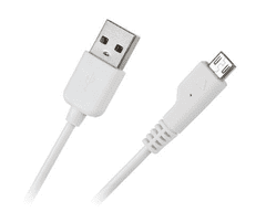 Krüger&Matz Polnilec AC za telefone 2xUSB, 2,1A, bele barve