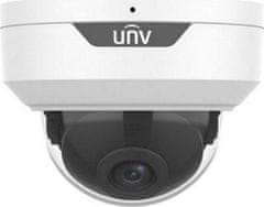 Uniview UNV IPC328LE-ADF28K-G Zunanji antivandal 8Mpix 30fps/Dome/H.265+ /2,8mm(112,9st)/Mikrofon/WDR/IR30m/Micro SD/PoE