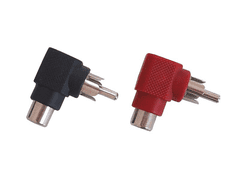 Cabletech Adapter cinch M. - Ž.kotni, rdeči ali črni