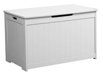 KONDELA Skrinja Kordelia - bela