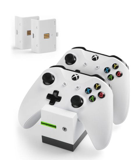 Snakebyte TWIN:CHARGE X polnilna postaja Xbox One z baterijami 2x800 mAh