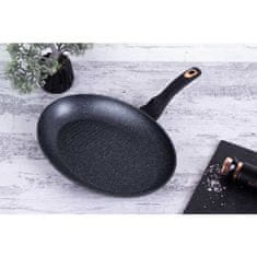 Berlingerhaus Ponev za ribe in zrezke z marmornato površino 35 cm Black Rose Collection BH-7149