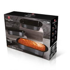 Berlingerhaus Plošče za peko in kalup s titanovo površino, komplet 3 Carbon PRO Line BH-7631