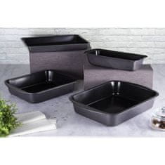 Berlingerhaus Plošče za peko in kalup s titanovo površino, komplet 4 pladnji Carbon PRO Line BH-7622