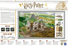 Trefl Gradnja z opekami - Harry Potter - Hagridova koča